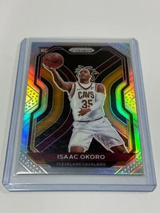 2020-21 NBA Prizm Isaac Okoro Rookie RC #298 Cleveland Cavaliers Silver Prizm - Picture 1 of 2