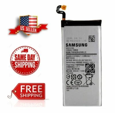  Nueva Batería Original Original Samsung Galaxy S7 EB-BG930ABE G930 3000mAh OEM  Foto 1 de 4