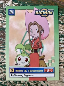 1999 Upper Deck Digimon 8/34 Digital Monsters Series 1 Mimi & Tanemon NM - Bild 1 von 2