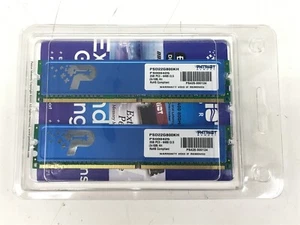 Patriot 2GB (2x1GB) Desktop RAM PSD22G800KH PC2 6400 - Picture 1 of 2