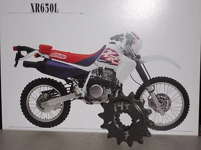 Honda XR650L 14T MAXIMUM SPLINE CONTACT FRITZCO DOUBLE LIFE FRONT SPROCKET - Image 1 of 2