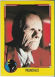 DICK TRACY 1990 TOPPS MOVIE CARDS # 11 R.G. ARMSTRONG