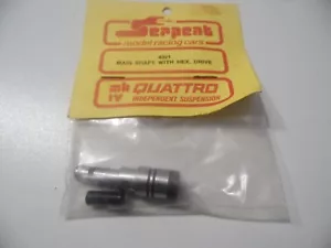VINTAGE SERPENT 4321 Main Shaft With Hex Drive QUATTRO - Picture 1 of 1