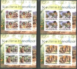 2011 Burundi Mint S/S imperforate Boy Scouts avdpz - Picture 1 of 1
