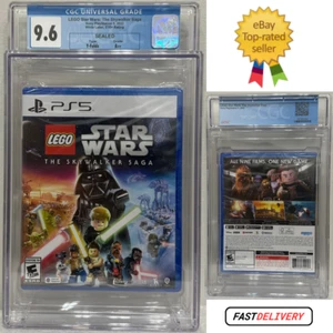 LEGO Star Wars: The Skywalker Saga PlayStation 5 PS5 2022 Sealed A++ 9.6 Graded - Picture 1 of 3