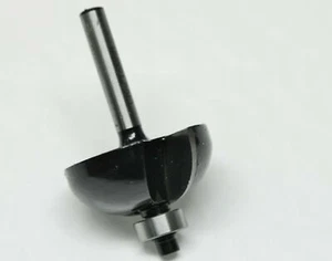 Craftsman 1/4 pulgada. Broca de enrutador con punta de carburo Cove con 1/4 pulgada. Tiburón - Imagen 1 de 1
