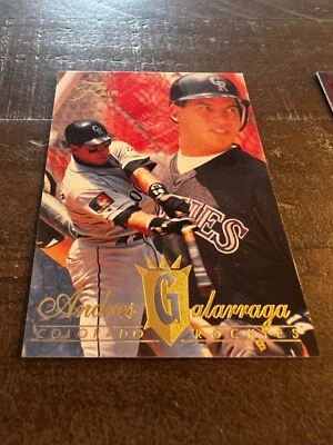 1994 Fleer Flair Baseball Card #373 Andres Galarraga, Rockies (K5) - Image 1 of 2