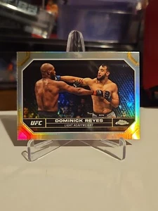 2024 Topps Chrome UFC Prizm Refractor SP DOMINICK REYES  #61 Light Heavyweight - Picture 1 of 2