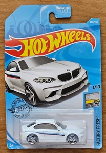 FYC10-D9C0L HOTWHEELS 2016 BMW M2 WHITE - Picture 1 of 2
