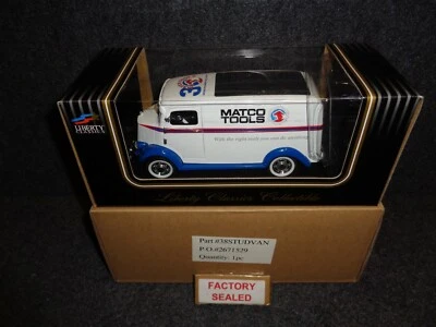 MATCO TOOLS 1938 STUDEBAKER PANEL TRUCK VAN LIBERTY CLASSICS 1:25 DIECAST - Image 1 of 4