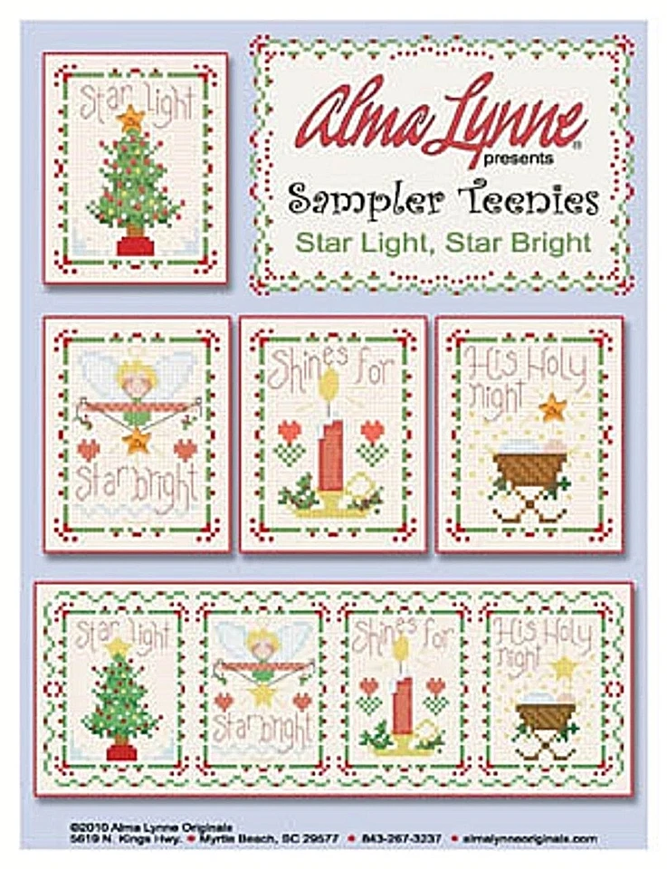 Sampler Teenies Star Light, Star Bright~Alma Lynne - Image 1 of 1
