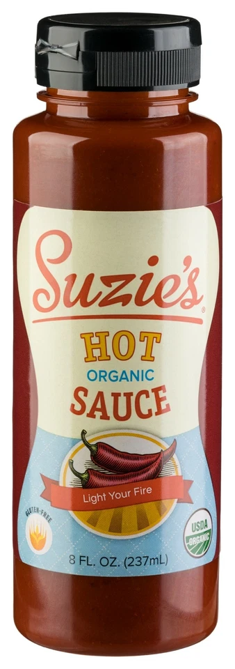 Salsa caliente orgánica Suzie's (8 oz.) Foto 1 de 1