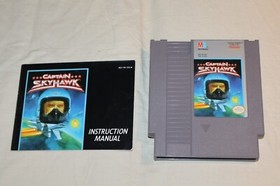 Captain Skyhawk (Nintendo Entertainment System, 1989) NES con Manual Aut&eacute;ntico