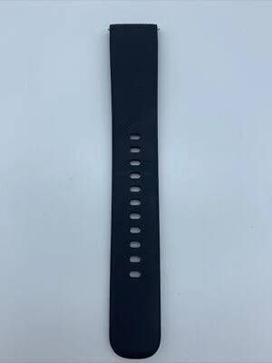 Genuine Samsung Gear Sport Band OEM Black Silicone Strap 20mm - Large Piece Only - Image 1 of 3