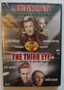 Trapped & Third Eye Double DVD, Lloyd & Jeff Bridges Barbara Payton James Mason - Bild 1 von 2