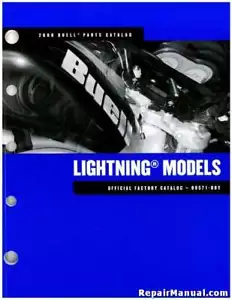 2008 Buell Lightning Motorcycle Parts Manual : 99571-08Y - Picture 1 of 1