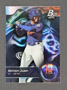 2023 Bowman Platinum #TOP-56 Simon Juan New York Mets - Bild 1 von 2