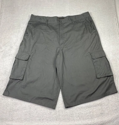 Pantalones Cortos Old Skool Para Hombre Talla 44 Gris Carga Sueltos Y2K Patinador Hip Hop Old School Foto 1 de 4