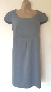 Mothercare Grey Maternity Dress Sz 16 Smart Business Vgc! - Picture 1 of 11