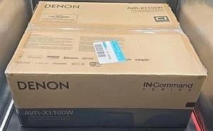 Denon 7.2-Channel Full 4K Ultra HD A/V Receiver Bluetooth WiFi AVR-X1100W New ++ - Picture 1 of 10