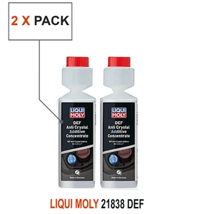 2 X LIQUI MOLY 21838 DEF Anti-​Kristall Additiv Konzen­trat for AdBlue® | 250 ml - Picture 1 of 3