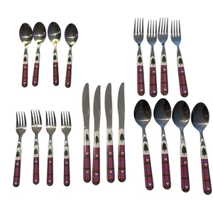 Platzgraff Snow Bear Collection Edelstahl Besteck 20 Teile Service für 4 - Bild 1 von 11