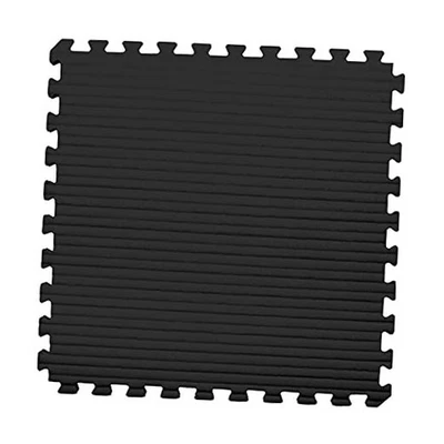  7/8 Inch Thick Tatami Foam Flooring Tiles | Textured Interlocking Foam Tiles  - Image 1 of 4