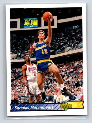 1992-93 Upper Deck - Sarunas Marciulionis #249 - Image 1 of 2