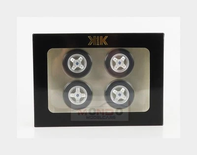 1:12 KK SCALE Set 4X Wheels And Rims For Fiat 500 Abarth 1968 KKDCACC037 - Immagine 1 di 2