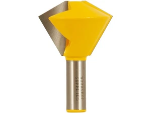6 and 12 Sided Bird's Mouth Router Bit - 1/2" Shank - Yonico 15139 - Picture 1 of 1