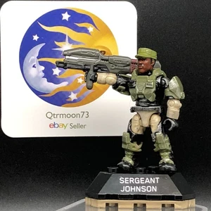 FIGURA HALO Mega Construx SARGENTO Johnson FFM80 Halo Heroes Serie 5 2017 - Imagen 1 de 8