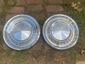 Lincoln Continental 1962 Hubcap 15" Wheel Cover Original OEM Pair(2) - Picture 1 of 8