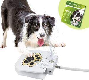 Hundebrunnen Step On, Outdoor Hunde Wassersprinkler für große Hunde, Hundewasser - Bild 1 von 12