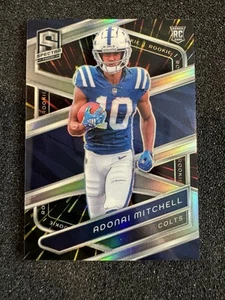 2024 Panini Spectra - Adonai Mitchell Hyper Rookie Card #/75 - Picture 1 of 4