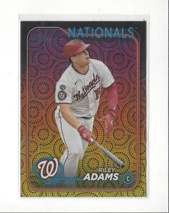 2024 Topps Baseball Summer (Holiday) Foil Parallel Singles - You Choose - Picture 1 of 23