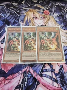 YuGiOh! Droll & Lock Bird 1st Ed RA02 Quarter Century Playset - 3x Copies - Picture 1 of 1