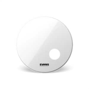 Cabezal de tambor blanco liso resonante Evans 20" EQ3 - Imagen 1 de 1