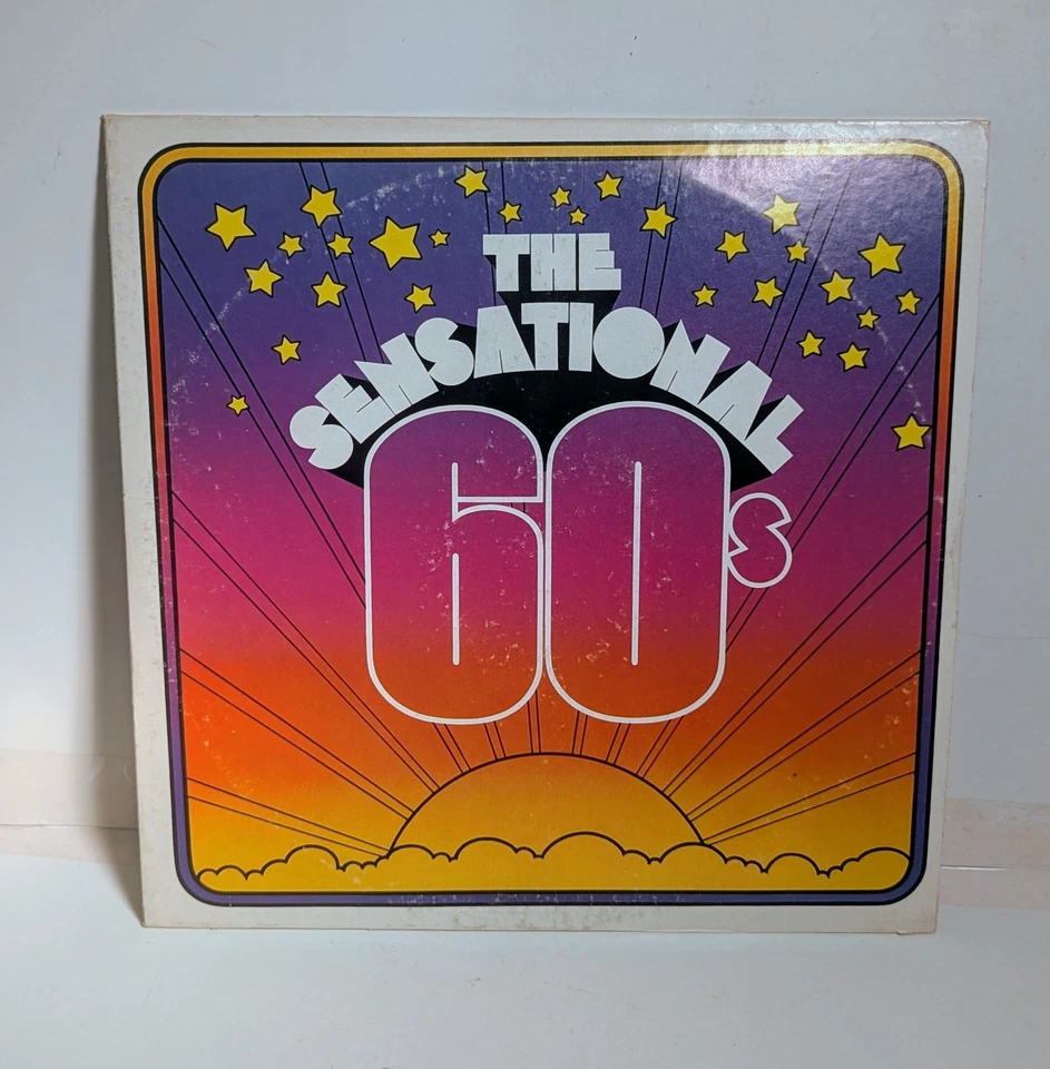 THE SENSATIONAL 60's LP Vinyl Record Album 12" Classic Rock Various Artists - Image 1 of 4