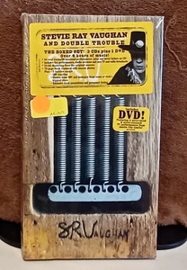 Stevie Ray Vaughan and Double Trouble- Still sealed box set 3 cd and video disk - Picture 1 of 2