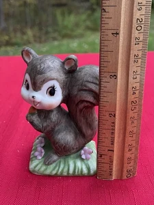 Linda estatuilla de ardilla vintage cerámica kitsch MCM - Imagen 1 de 3
