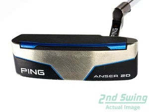 Ping 2025 Scottsdale Anser 2D Putter Steel Right Brown Dot 35.0in - Picture 1 of 9
