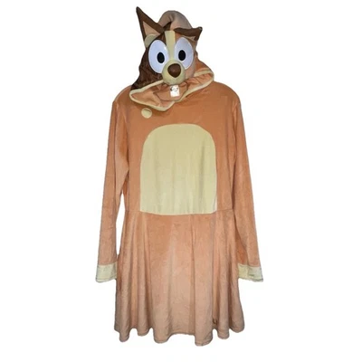 Disfraz de Bingo de Chile Azul Adulto L 12-14 Espíritu Halloween Usado Una Vez Vestido Perro Foto 1 de 4