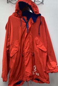 VINTAGE 90s Polo Ralph Lauren CP RL-92 Long Sailing Jacket Size Large Rare Hood - Picture 1 of 12