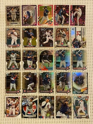 Chicago Cubs 385 Card Lot! Rookies, Prospects, Parallels, Auto, #’d & More! - Image 1 of 4