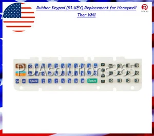 Gummitastatur (51-SCHLÜSSEL) Ersatz für Honeywell Thor VM1 - Bild 1 von 4
