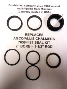 AGCO ALLIS CHALMERS 70584481 KIT GUARNIZIONI DI RICAMBIO (NON PRODUTTORE DI APPARECCHIATURE ORIGINALI) ASTA 2""/1-1/2"" - Foto 1 di 3