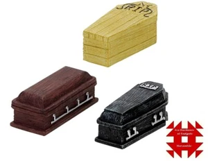 LEMAX SPOOKY TOWN COFFINS, SET OF 3 -  ITEM # 74583 NIP - Picture 1 of 1