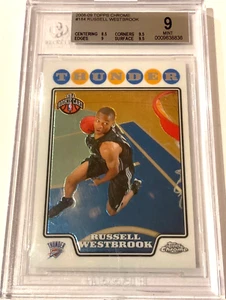 2008-09 Topps Chrome Russell Westbrook Card - Picture 1 of 2