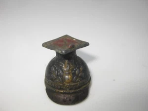 WW1 MINIATURE GERMAN PRUSSIAN LANCERS PICKELHAUBE BRASS PATRIOTIC HELMET HELM - Picture 1 of 6