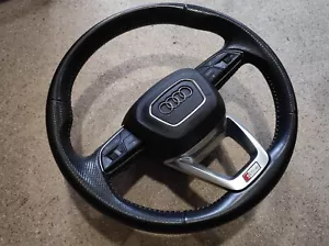 Lenkrad Audi Q7 4M Sportlenkrad Leder Sport Leather Steering Wheel 4M0880201 - Bild 1 von 16